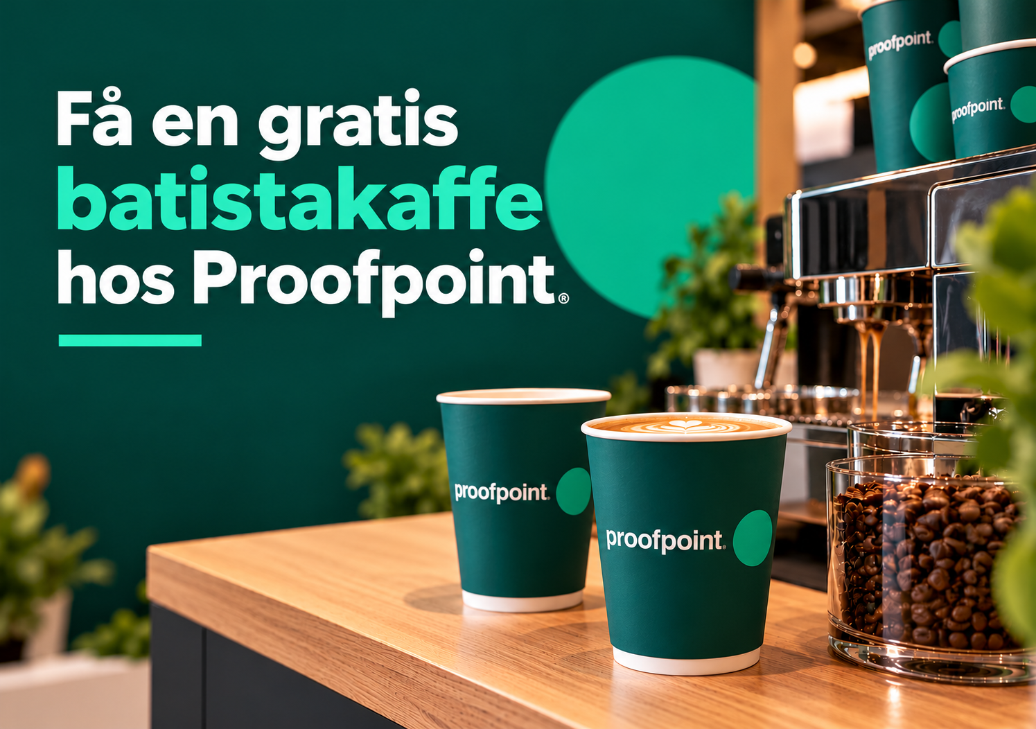 Kaffepause på standen
